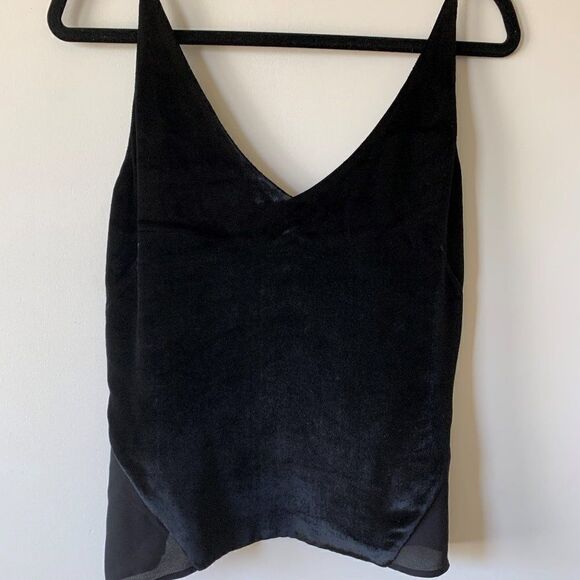 Veronique Miljkovitch skirt, EUC, black knit, gold, sz s, pull on, knee  length - Picture 8 of 16